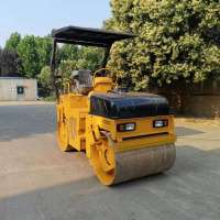 China road construction machinery 3 ton double drum vibratory road roller